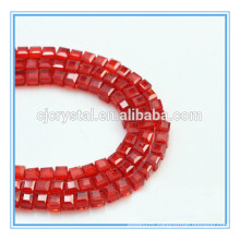 6mm square beads reflective glass beads